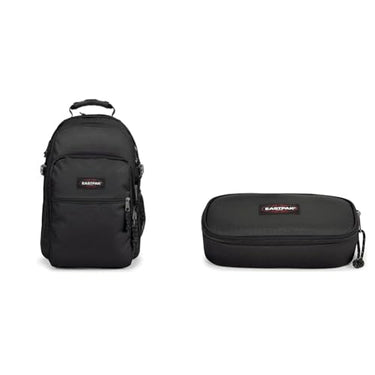 EASTPAK Tutor Rucksack, 48 cm, 39 L, Black (Schwarz) & Oval Single Federmäppchen, 22 cm, Schwarz (Black) im Sale
